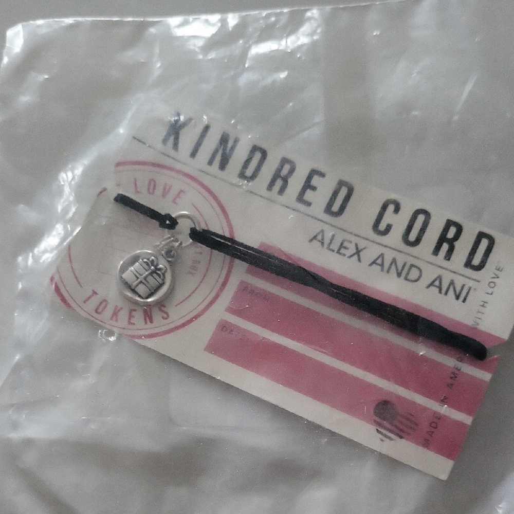 Alex and Ani Black Kindred Cord Bracelet
